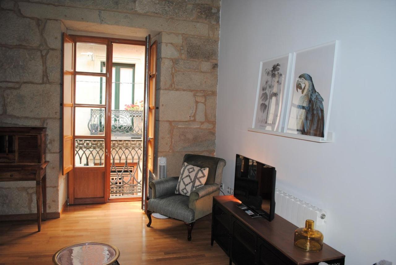 Exclusivo Apartamento En Edificio Historico Pontevedra Eksteriør billede