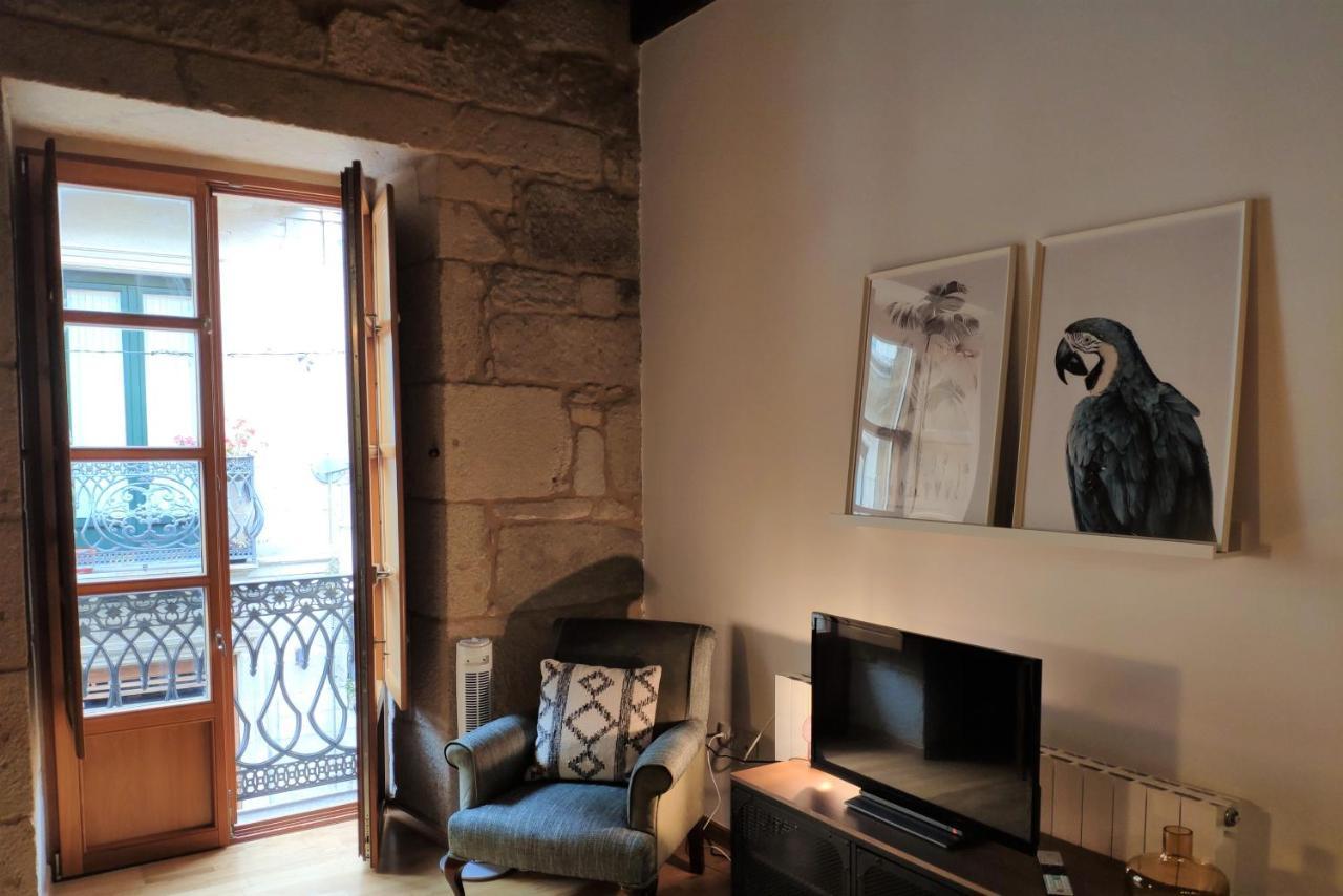 Exclusivo Apartamento En Edificio Historico Pontevedra Eksteriør billede