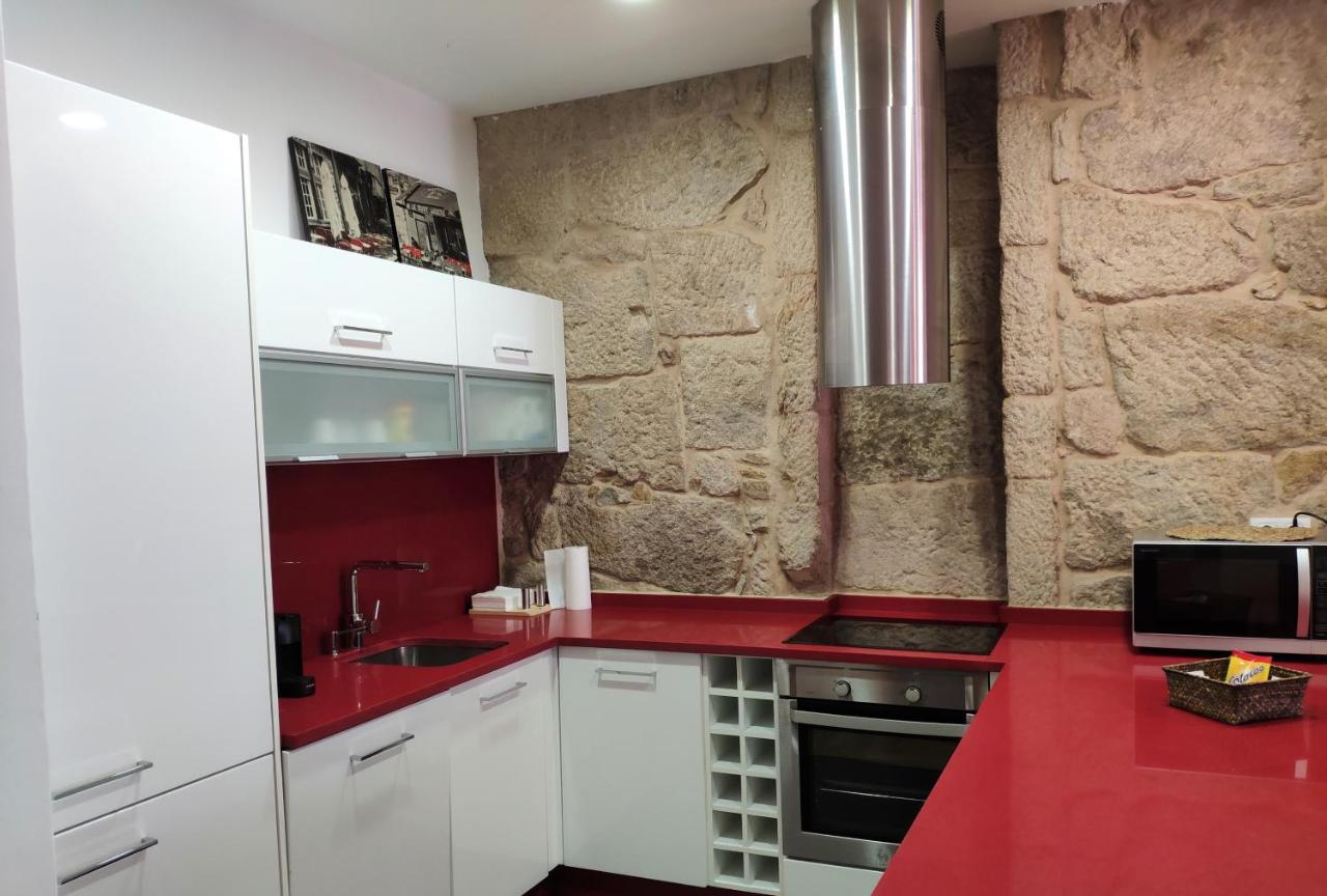 Exclusivo Apartamento En Edificio Historico Pontevedra Eksteriør billede