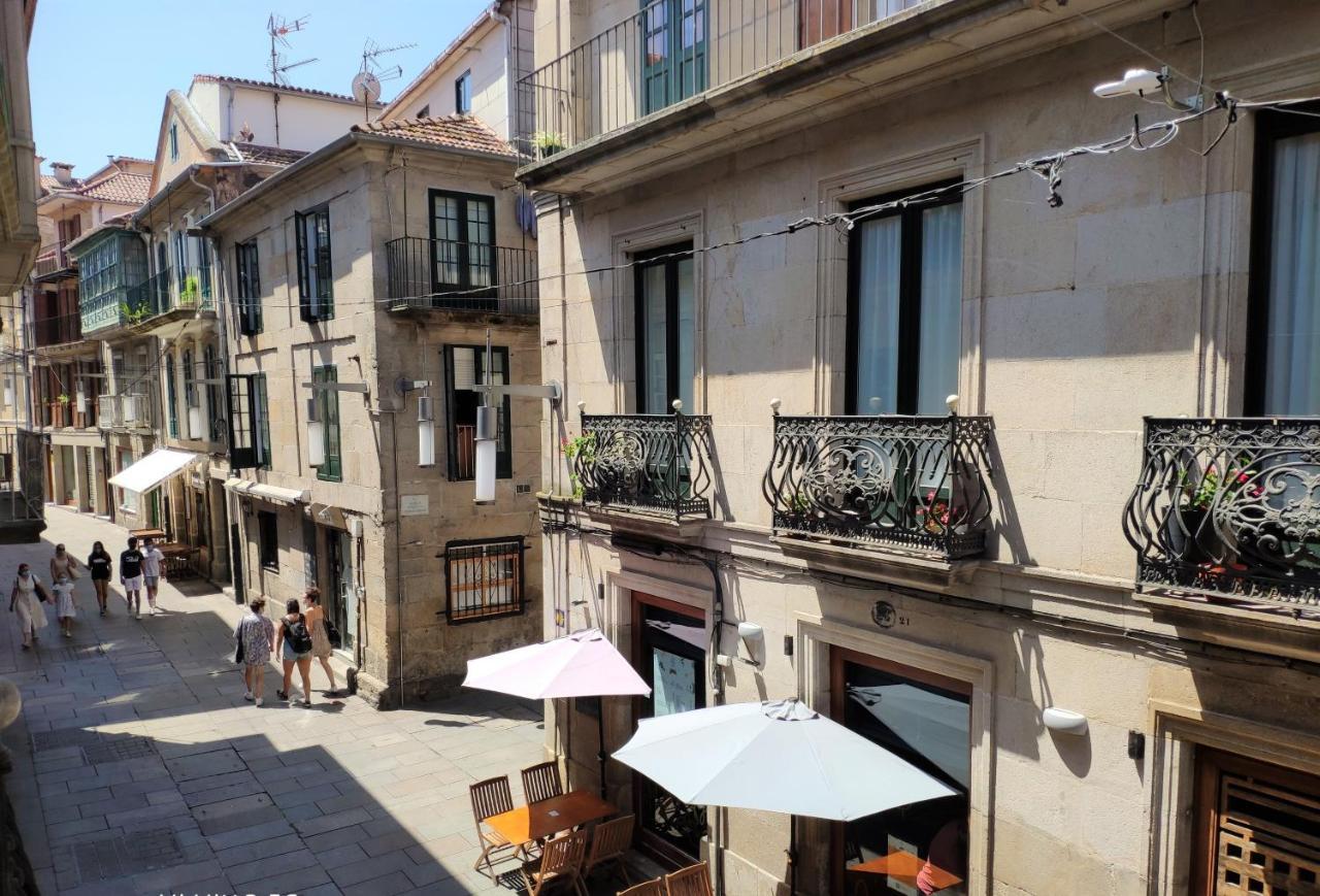 Exclusivo Apartamento En Edificio Historico Pontevedra Eksteriør billede